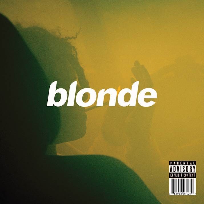 Blonde Album Cover, Version 2: blonde